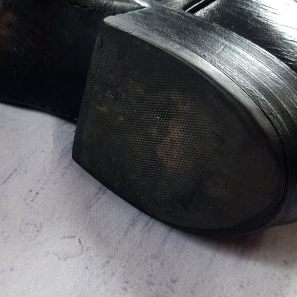 AMPUTEE VINTAGE Lucchese Cowboy Leather Boot RIGHT FOOT L000308 10.5 D 63362 - Picture 7 of 11